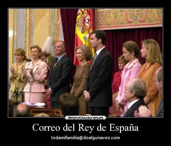 Correo del Rey de España -