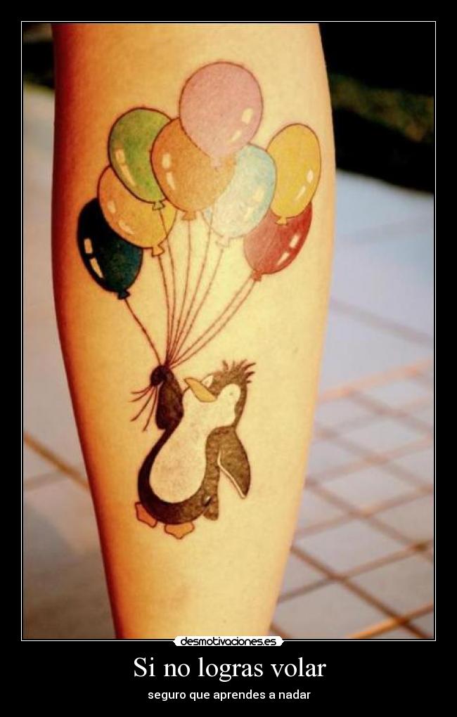 Si no logras volar -