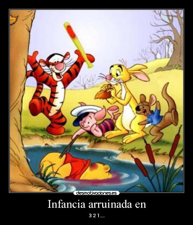 carteles infancia lore desmotivaciones