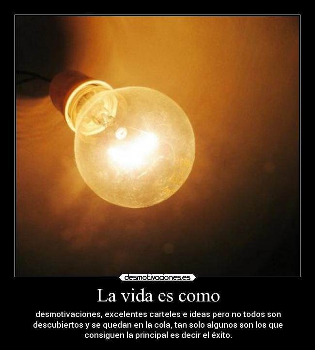 carteles vida vida desmotivaciones