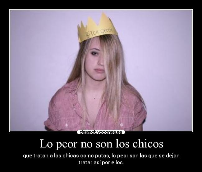 Lo peor no son los chicos - 
