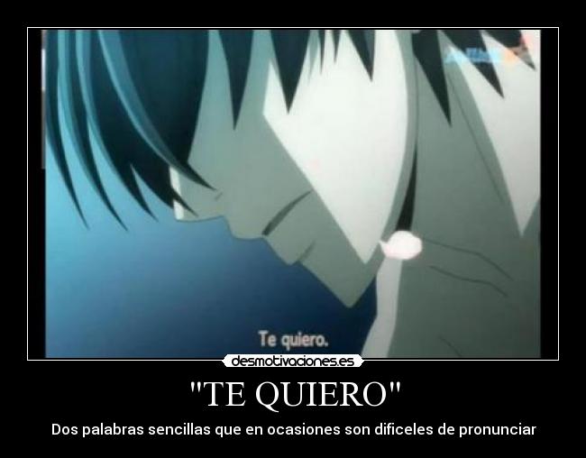 TE QUIERO - 