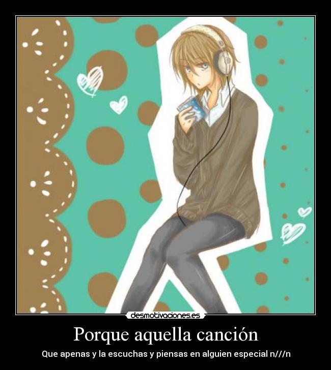 Porque aquella canción - 