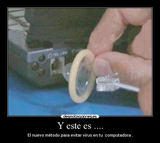 carteles computadora virus anime manga internet desmotivaciones