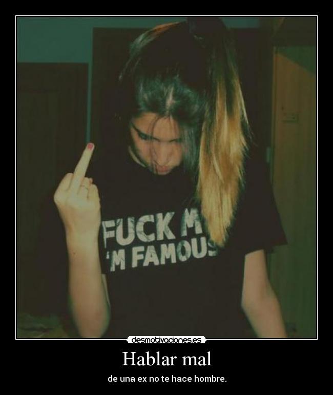 Hablar mal - 