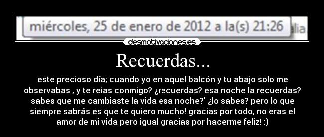 Recuerdas... - 