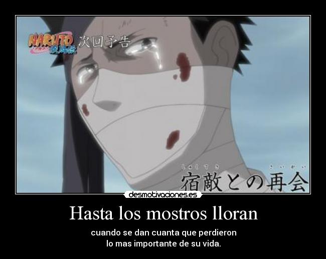 Hasta los mostros lloran -