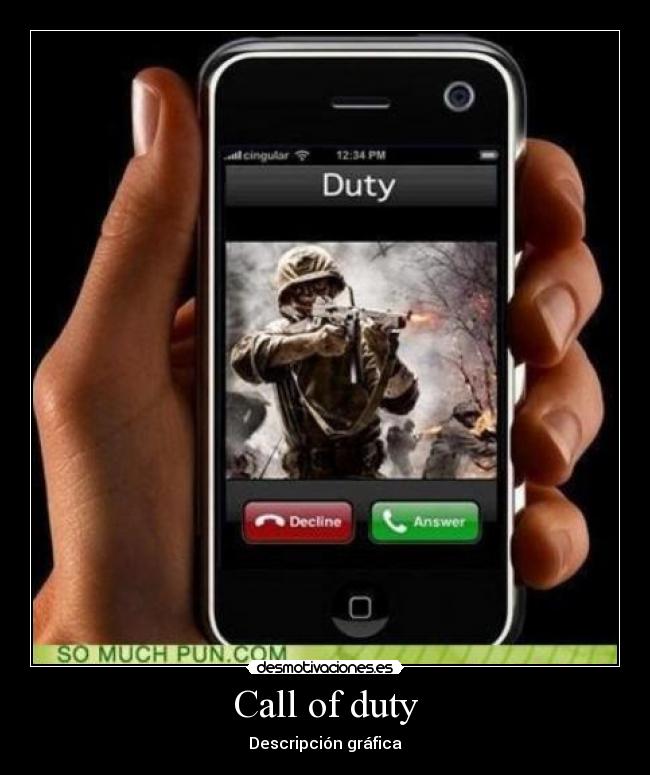 Call of duty - Descripción gráfica