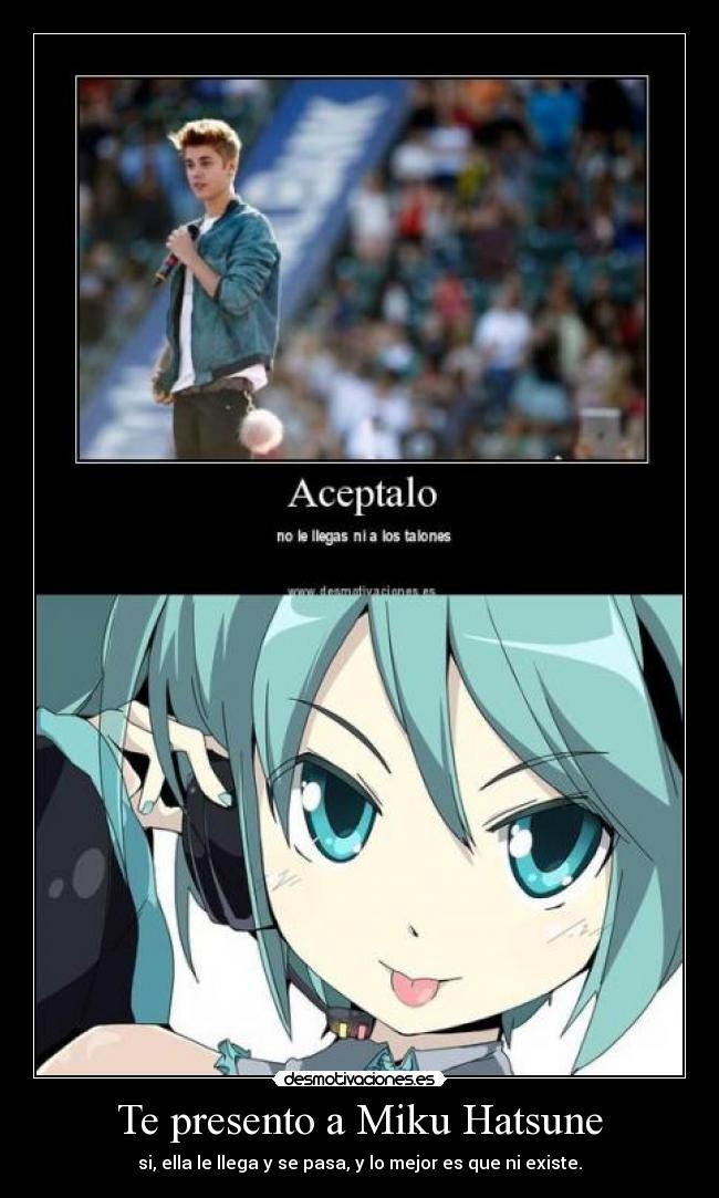 Te presento a Miku Hatsune -