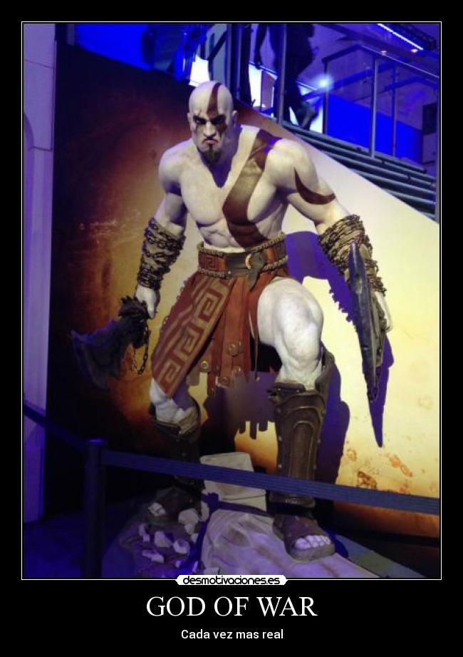 GOD OF WAR - Cada vez mas real