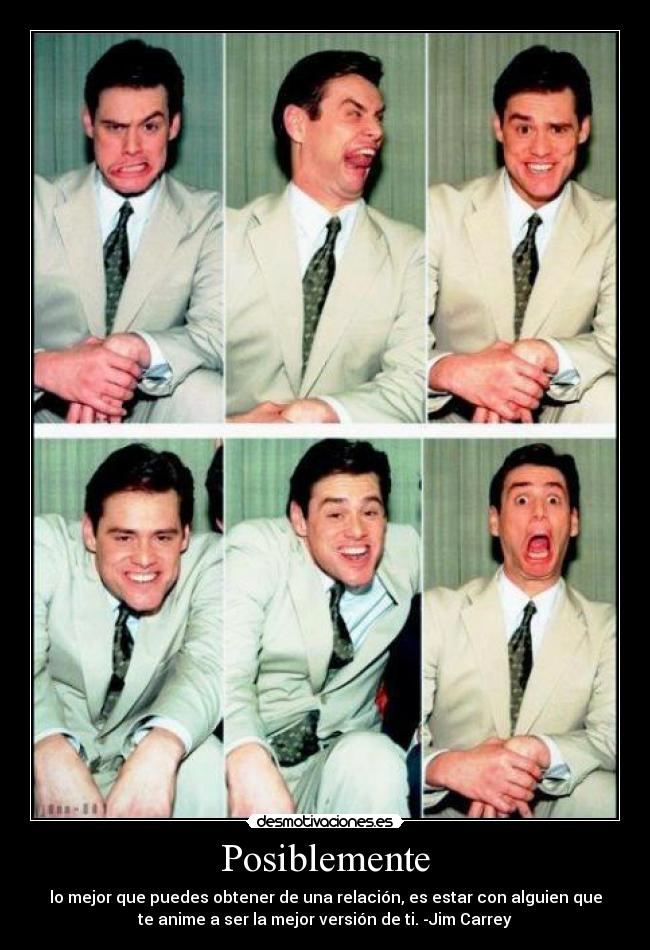 carteles mejor jim carrey reflexion vida las parejas desmotivaciones