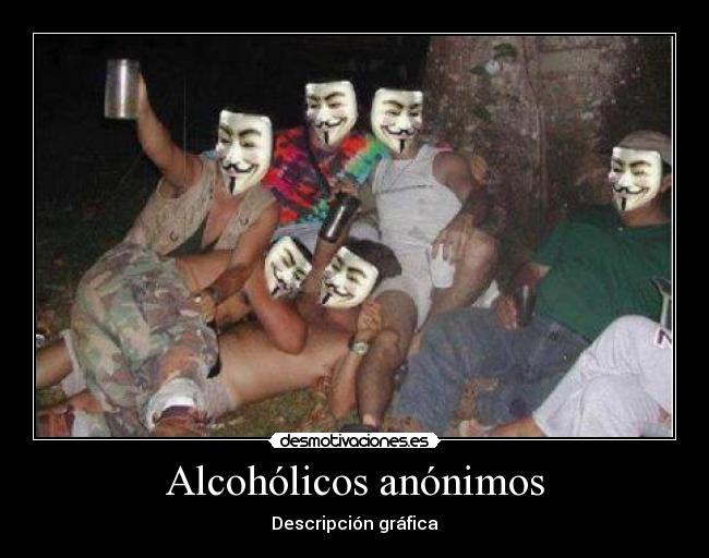 Alcohólicos anónimos - Descripción gráfica