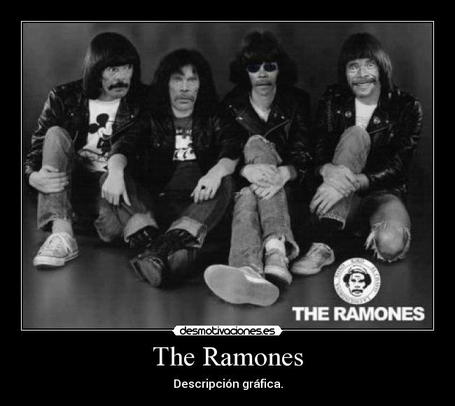 The Ramones - Descripción gráfica.
