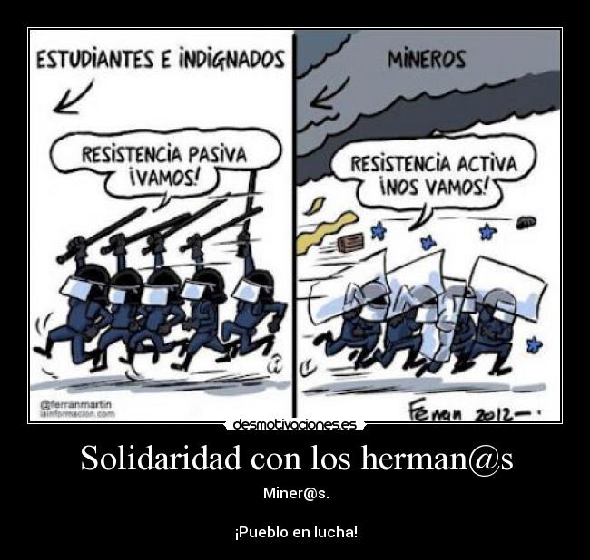Solidaridad con los herman@s - 