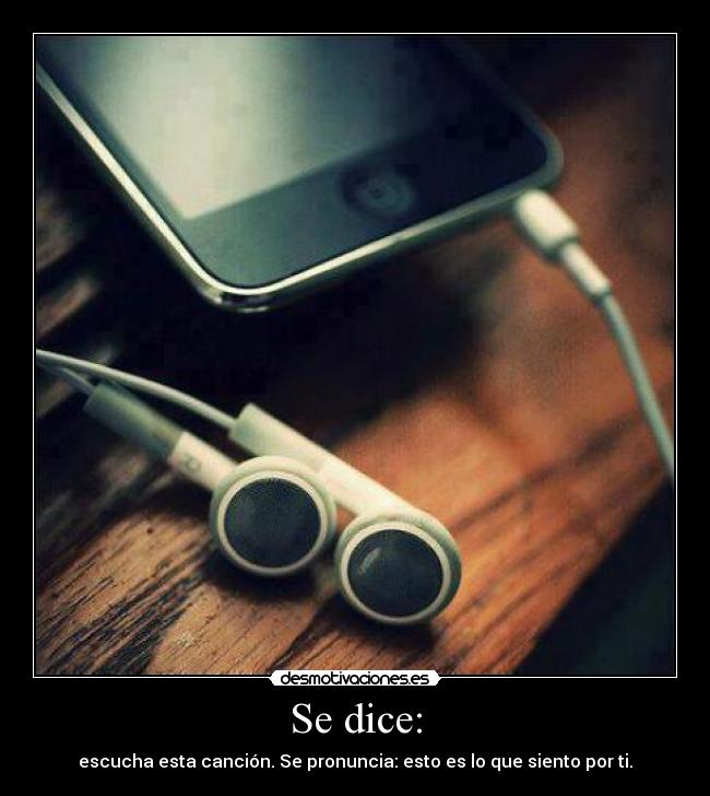 Se dice: - 