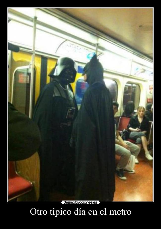 Otro típico día en el metro - 