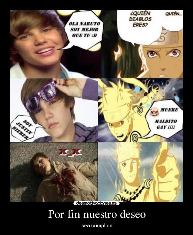 Por fin nuestro deseo - sea cumplido