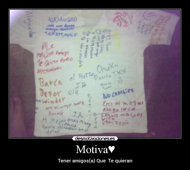 Motiva♥ - Tener amigos(a) Que Te quieran
