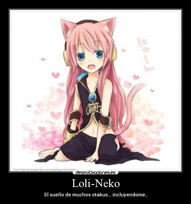 Loli-Neko - El sueño de muchos otakus... incluyendome..