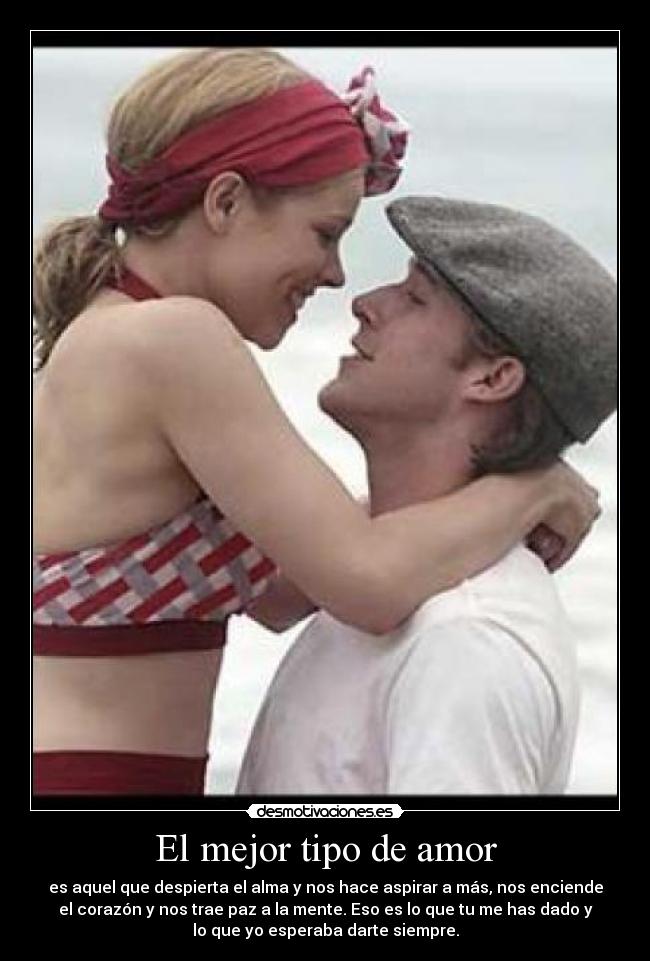 carteles amor the notebook desmotivaciones