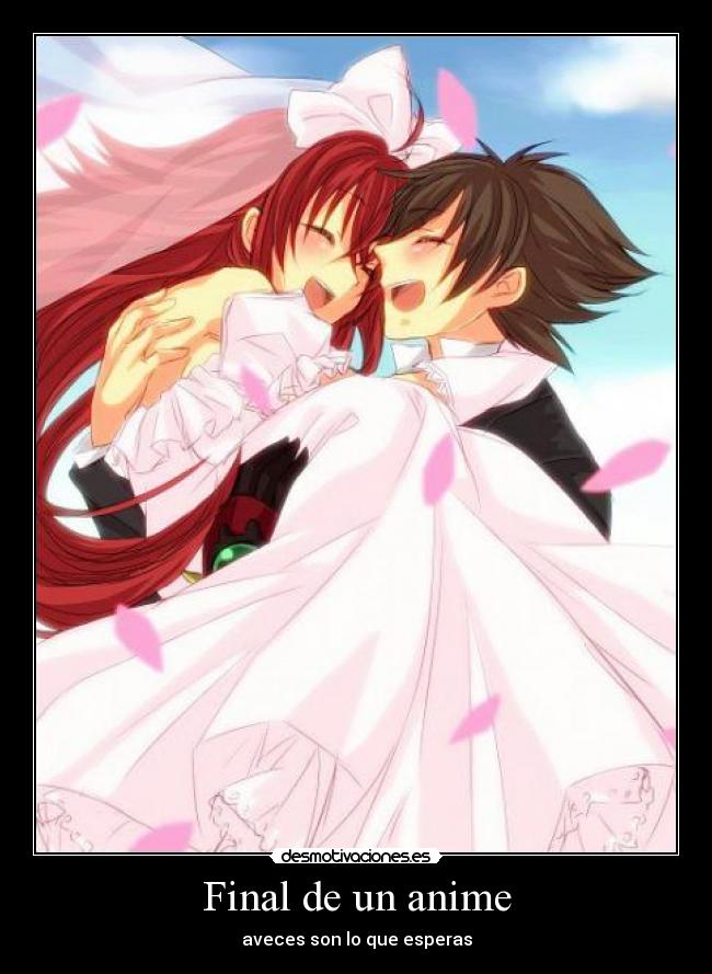 Final de un anime -