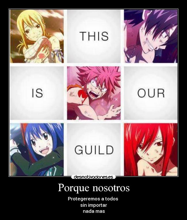 Porque nosotros - Protegeremos a todos 
sin importar
nada mas