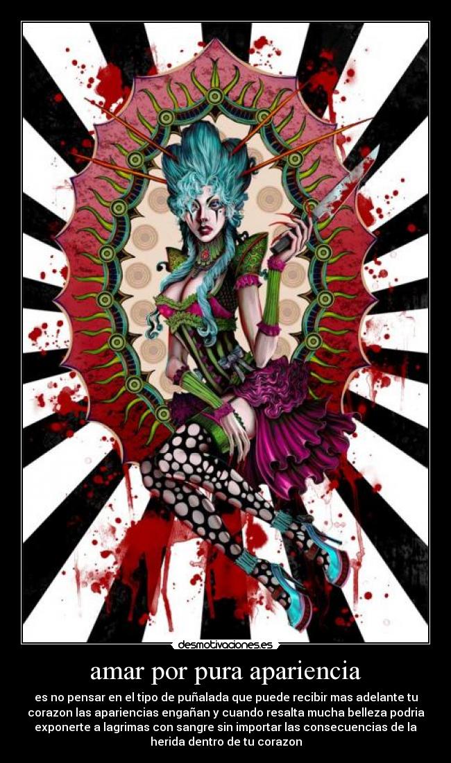 amar por pura apariencia -