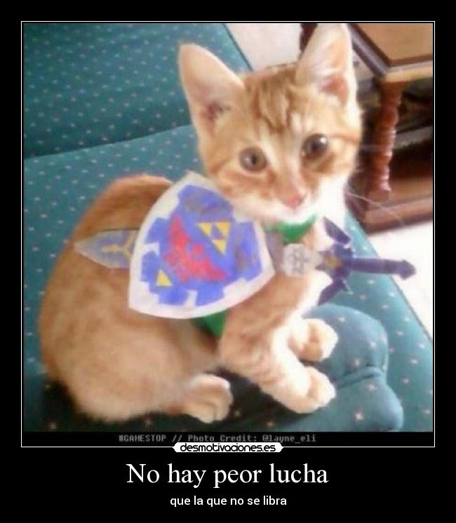 No hay peor lucha - que la que no se libra