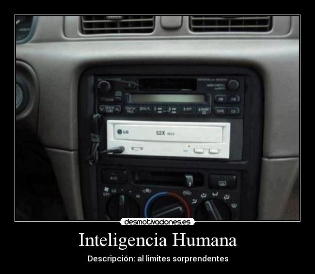 Inteligencia Humana - Descripción: al limites sorprendentes