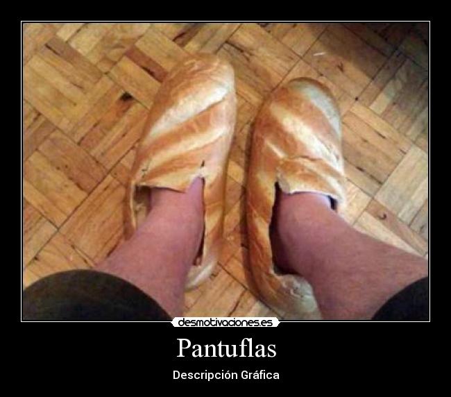 Pantuflas - Descripción Gráfica