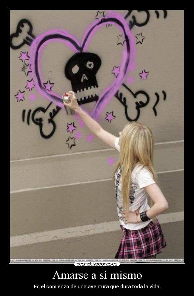 Amarse a sí mismo - Es el comienzo de una aventura que dura toda la vida.