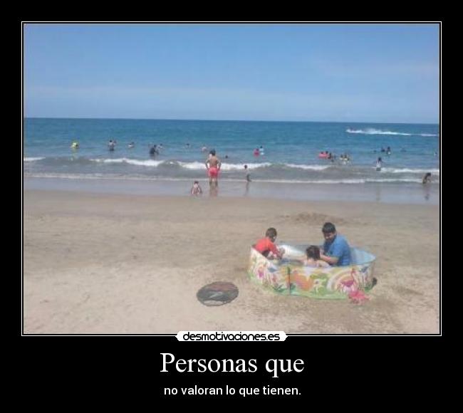 Personas que - 