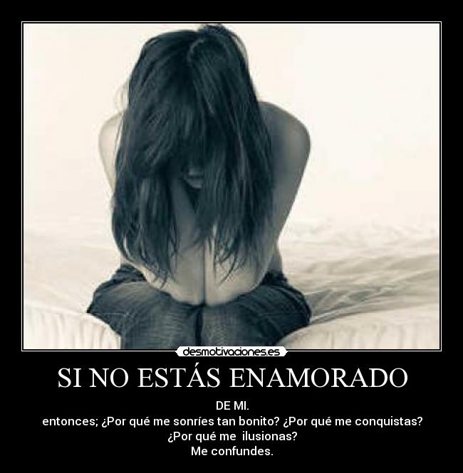 SI NO ESTÁS ENAMORADO - 