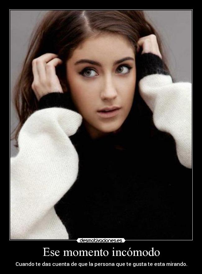 Ese momento incómodo - 