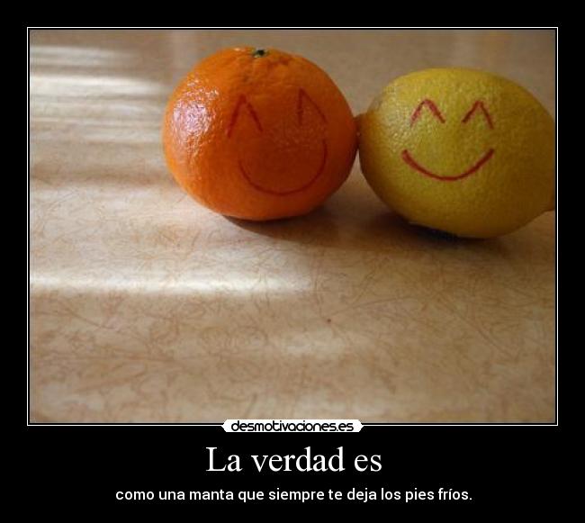 carteles verdad manta pies frios desmotivaciones