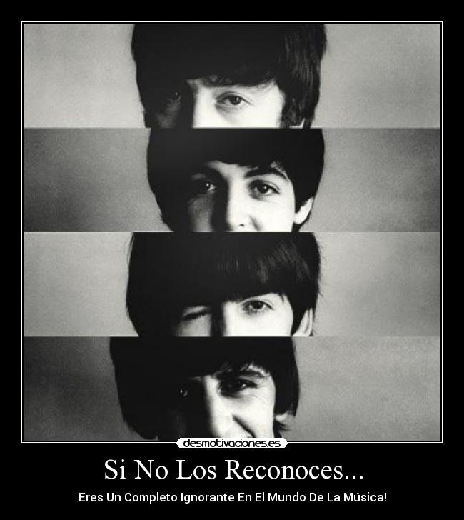 carteles the beatles desmotivaciones