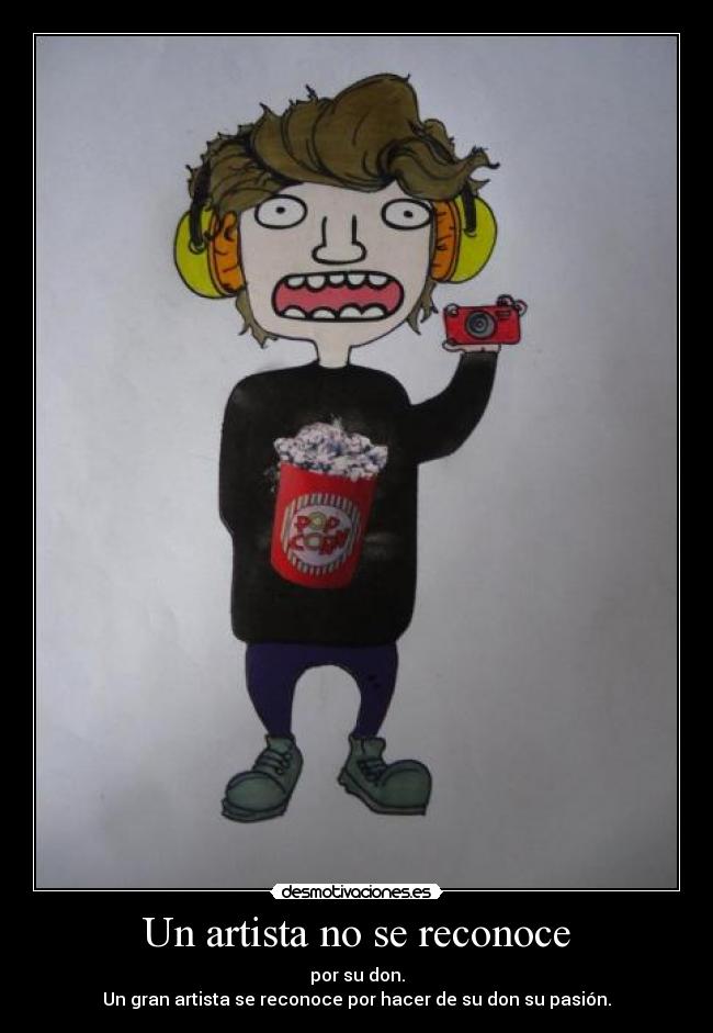 Un artista no se reconoce - 