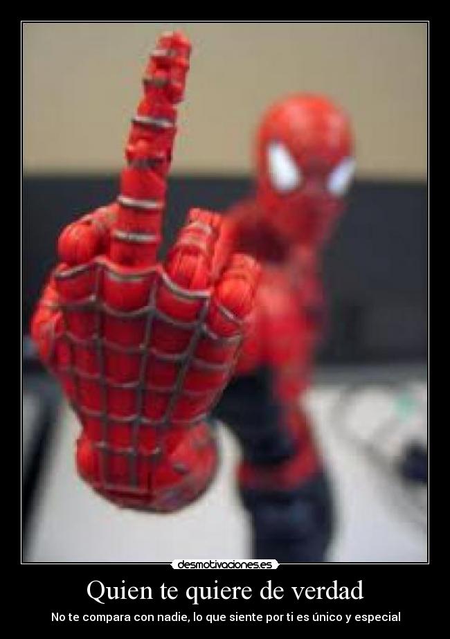 Quien te quiere de verdad -