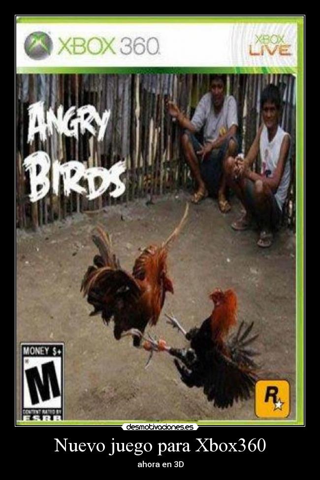 Nuevo juego para Xbox360 -