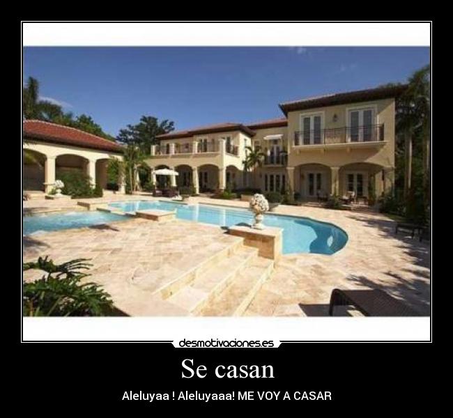 Se casan - Aleluyaa ! Aleluyaaa! ME VOY A CASAR