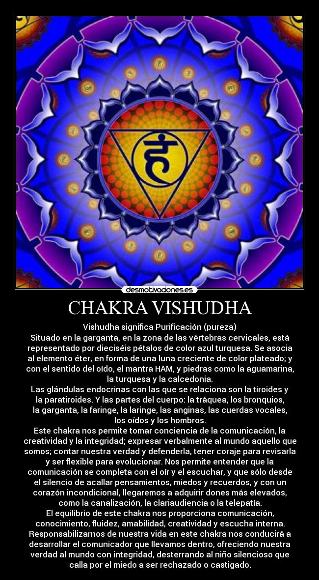 carteles chakra azul desmotivaciones