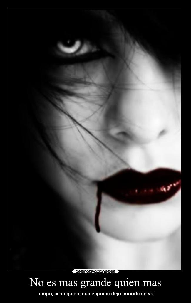 No es mas grande quien mas - 