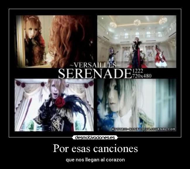 Por esas canciones -