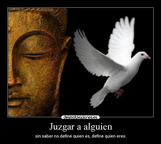 Juzgar a alguien -
