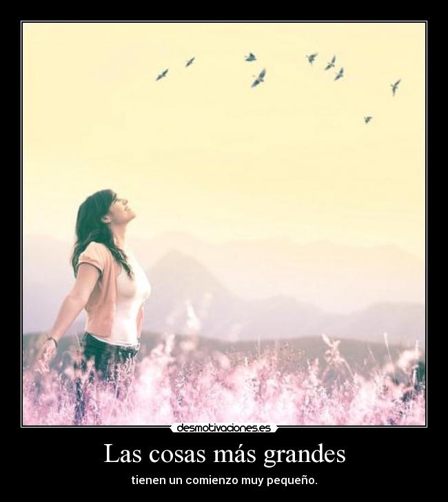 Las cosas más grandes -
