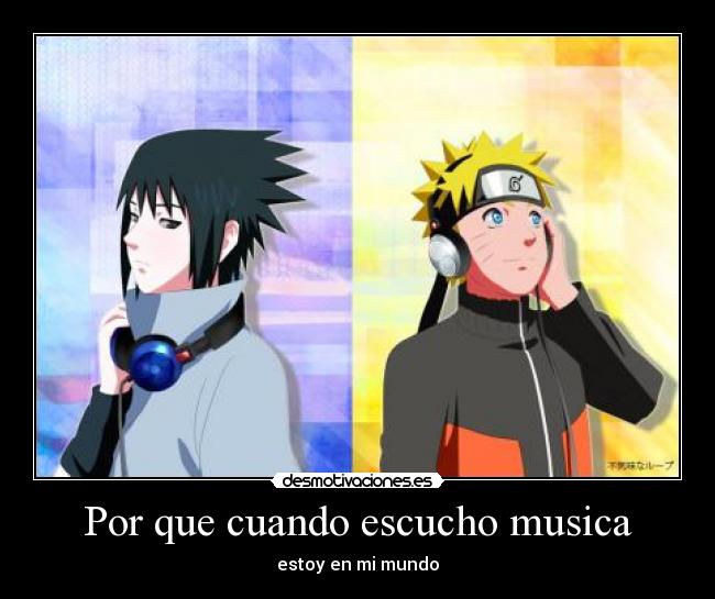 Por que cuando escucho musica -