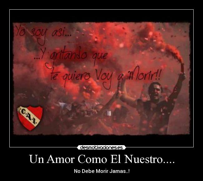 Un Amor Como El Nuestro.... - No Debe Morir Jamas..!
