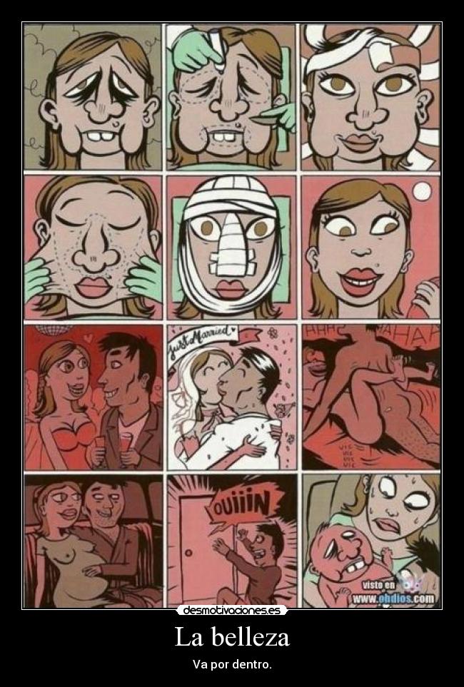 La belleza - Va por dentro.