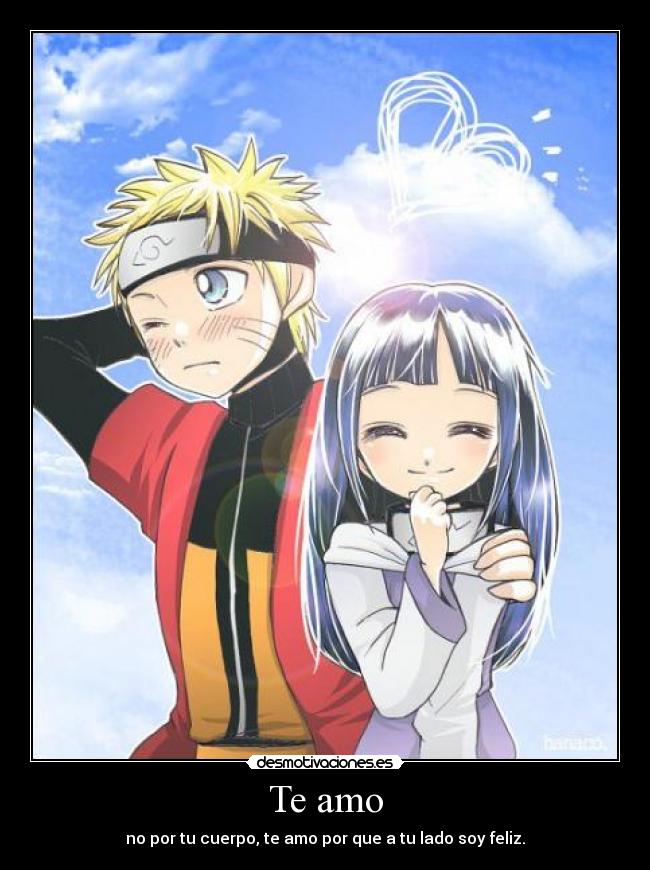 Te amo - no por tu cuerpo, te amo por que a tu lado soy feliz.