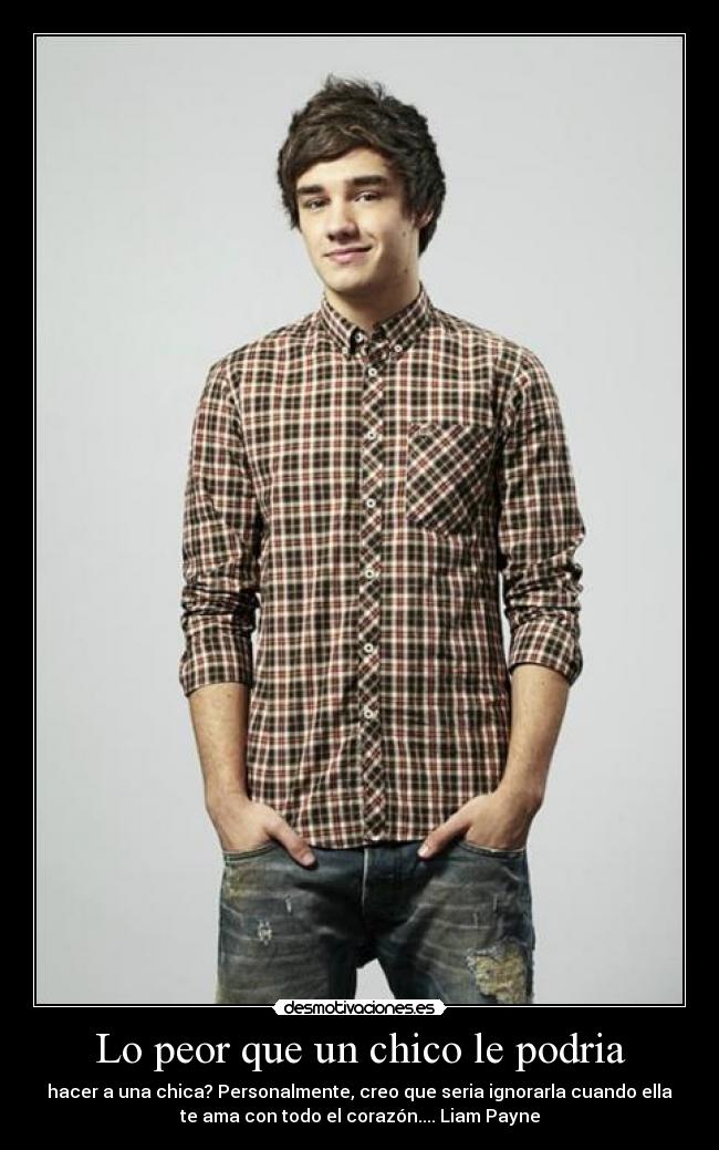 Lo peor que un chico le podria -
